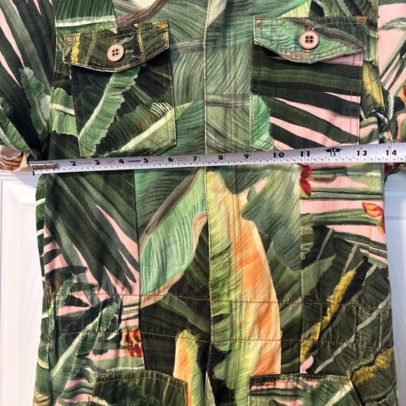 Farmrio Tropical Print Jumpsuit (handmade) - Picture 5 of 9
